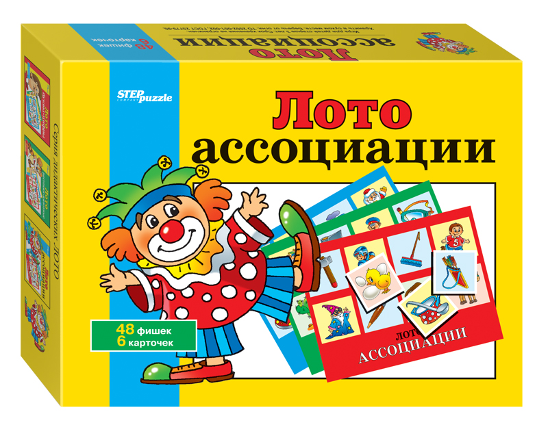 Лото 80302 "Ассоциации" Степ пазл - Нижний Новгород 