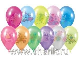 Шар 10 метал рис ассорти 1103-0005 810243 - Елабуга 