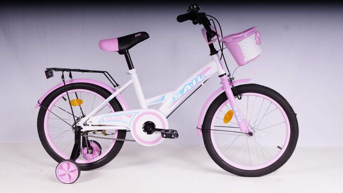 Велосипед 18 розовый Sail ZZ-009 (1/2) - Ульяновск 