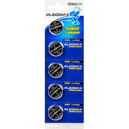 Батарейка CR 2032 литиевая Pleomax 5*BL 3V (поштучно) PLEOCR2032 - Бугульма 