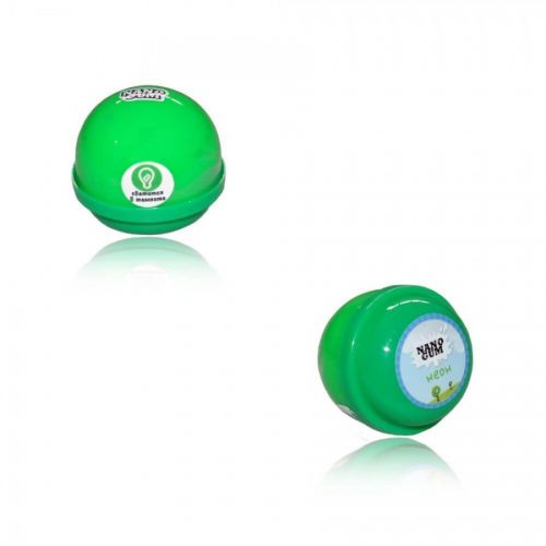 Пластилин для лепки "Жвачка для рук" NGGG25 светится зеленым 25гр ТМ Nano Gum - Заинск 