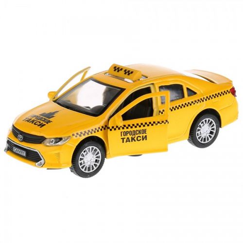 А/м 259955 Toyota Camry такси 12см со светом и звуком металл ТМ Технопарк - Пенза 
