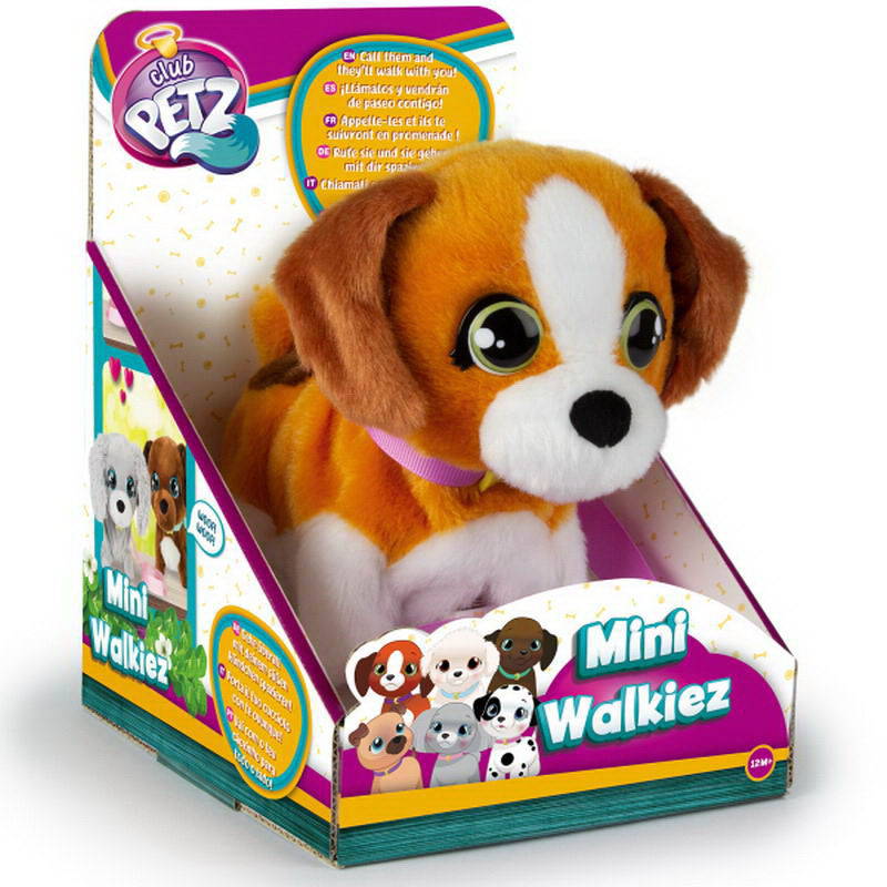 Щенок 99852 интерактивный ходячий Mini  Walkiez Beagle Club Petz - Чебоксары 