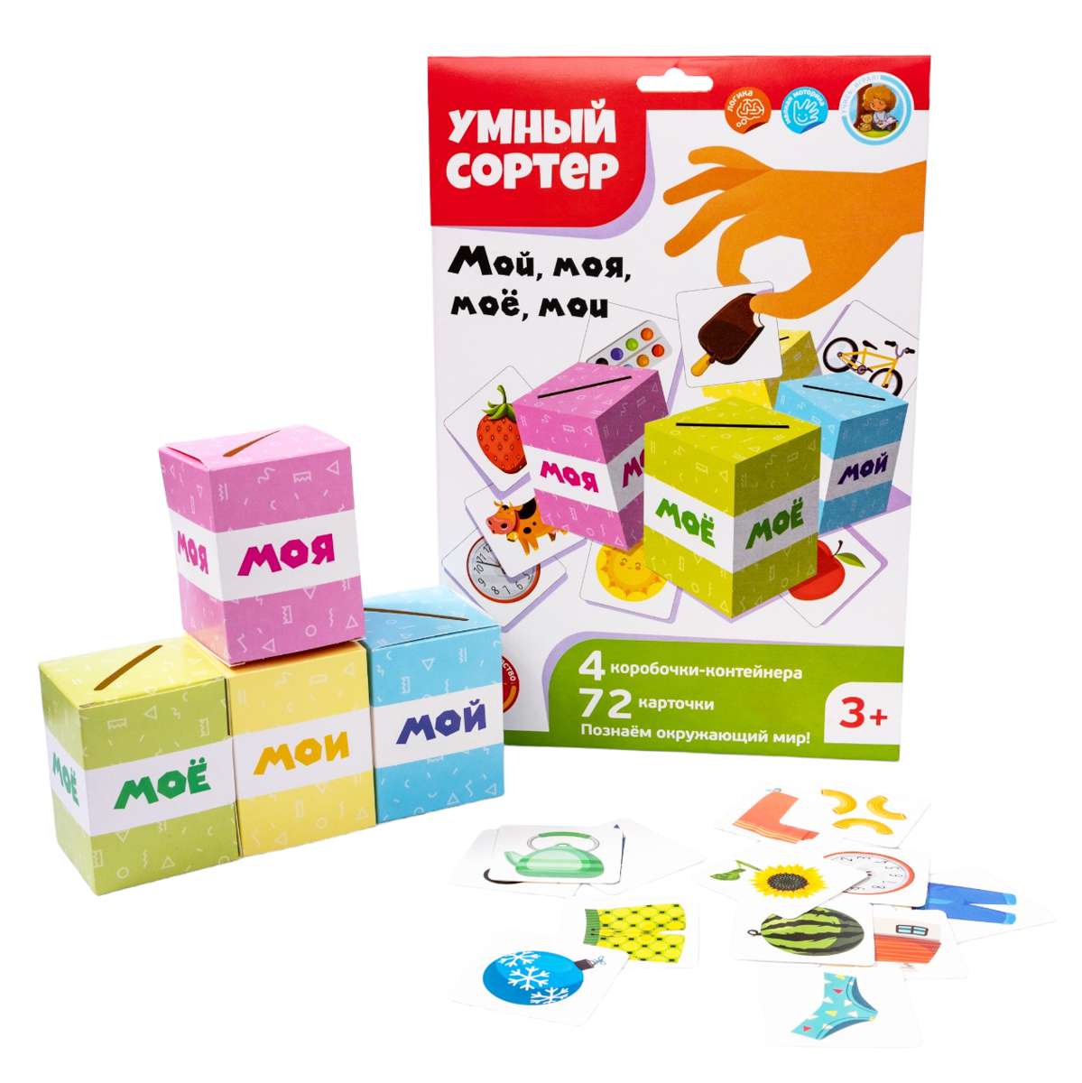 Умный сортер 04868 Мой, моя, мое, мои ТМ Десятое королевство - Елабуга 