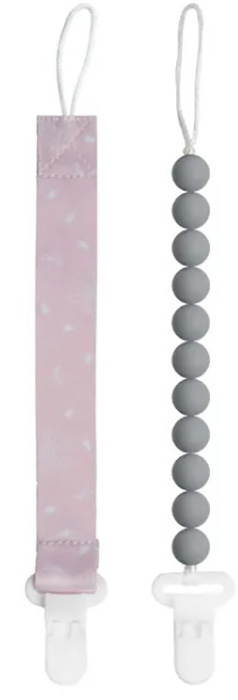 Набор держателей для пустышки PCL11514 Light Grey/Zepfyr 2шт Paomma - Елабуга 