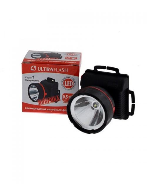 Фонарь 909LED1 налобный Ultraflash 1LED 3XR6 11780 Р - Бугульма 