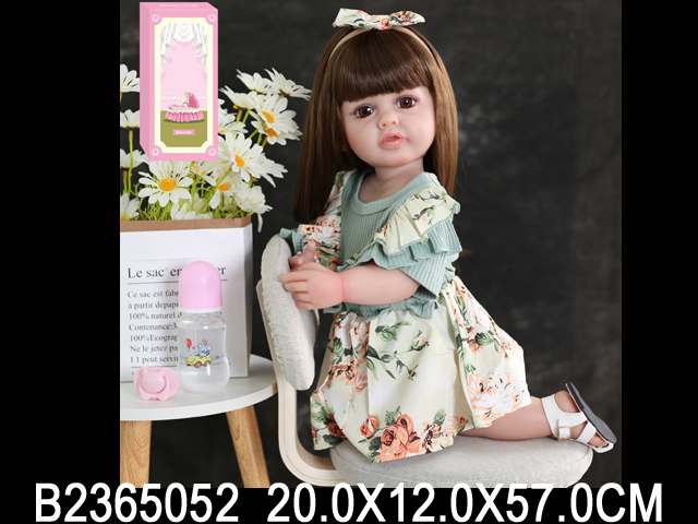 Кукла JB0211640 реалистичная силиконовая с бутылочкой и соской - Магнитогорск 
