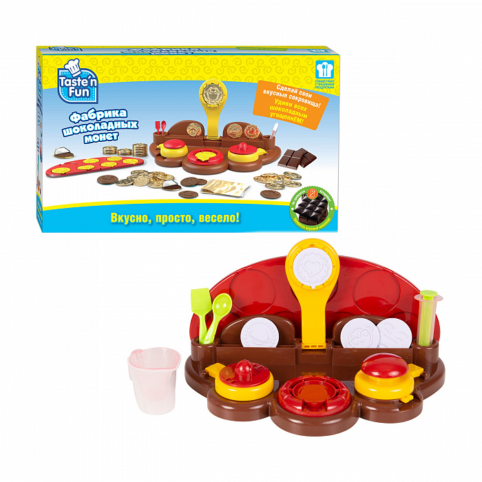 Tasten Fun Игровой набор 36660 Фабрика шоколадных монет Тейст энд фан - Заинск 