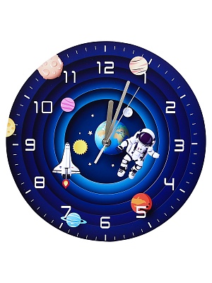 Часы настенные ЧН-3048 Космос 30см Миленд - Саратов 