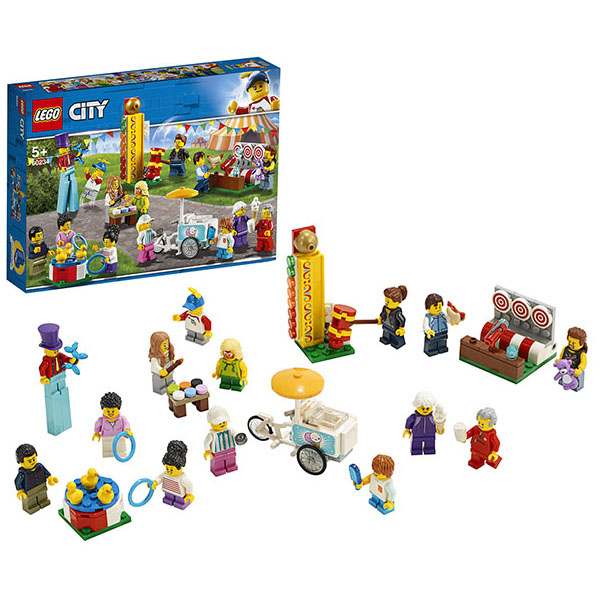 LEGO City 60234 Конструктор Комплект минифигурок Весёлая ярмарка - Самара 
