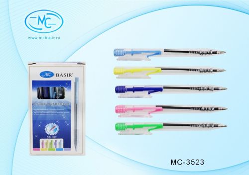 Ручка МС-3523 mini автомат, чернила - синие - Чебоксары 