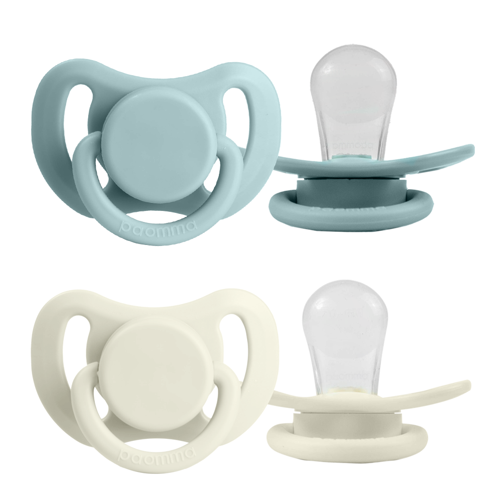 Набор силиконовых пустышек PPS10712 Buttercream/Sage 0-6 мес Paomma - Уральск 