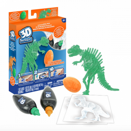 САКС Набор 83001 для создания объемных моделей Тиранозавр Рекс 3Д Magic сакс 10% - Нижнекамск 