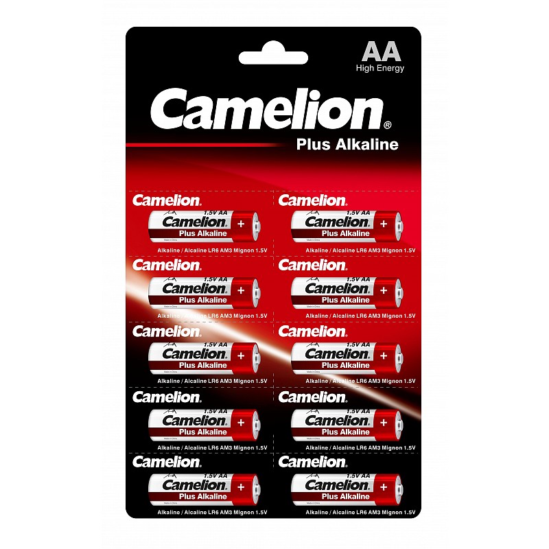 Батарейки Camelion LR6 1/10BL 14135 отрывной - Чебоксары 