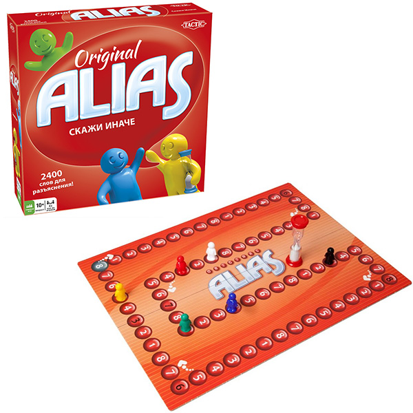 Tactic Games 53364 Настольная игра Alias Скажи иначе 3 в коробке - Омск 