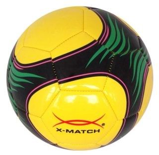 Мяч 635068 футбольный X-Match TPU 2 слоя машин обр,камера резин ассорти ни