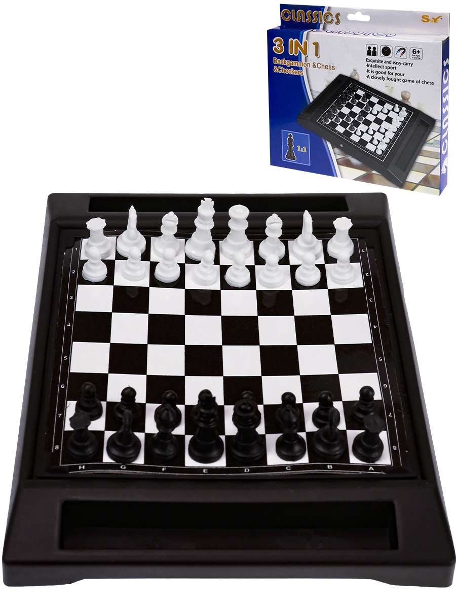 Шахматы, шашки и нарды 1550177 магнитные Рыжий Кот - Альметьевск 