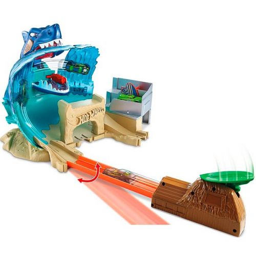 Hot Wheels FNB21 Сити игровой набор "Схватка с акулой" Hasbro, Mattel - Нижнекамск 