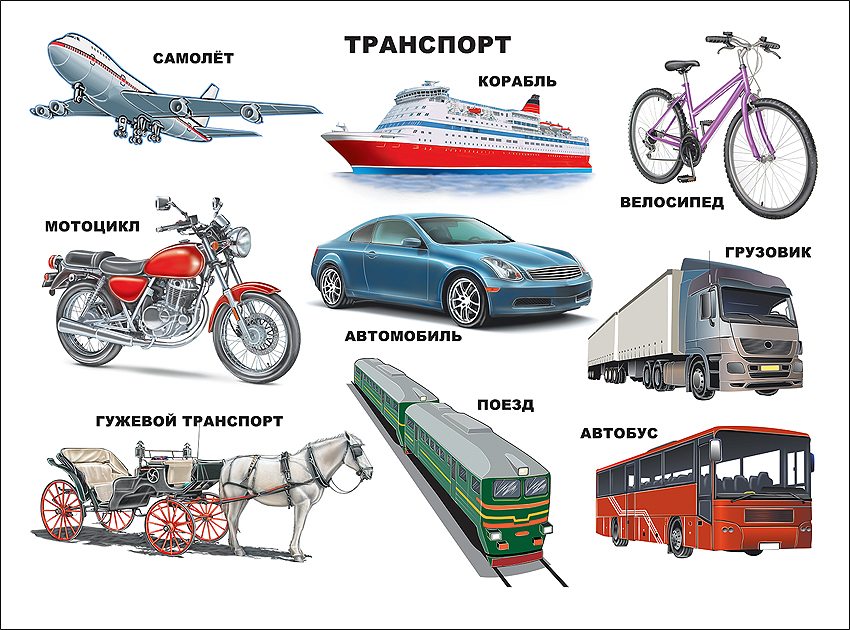 Плакат 05229-5 Транспорт Проф-пресс - Пермь 
