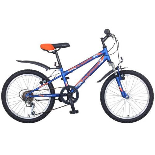 Велосипед 20 подростковый ST20052-GL синий с оранжевым ТМ MUSTANG - Москва 