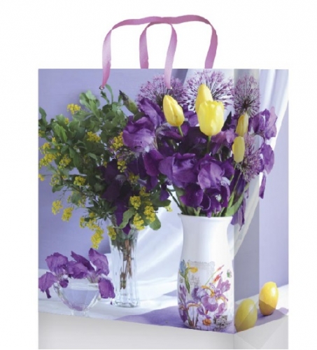 Пакет подарочный ПКП-2889 "Красивые цветы в вазе" Миленд - Челябинск 