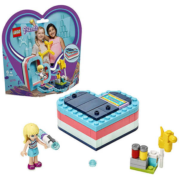 Lego Friends 41386 Летняя шкатулка-сердечко для Стефани - Магнитогорск 