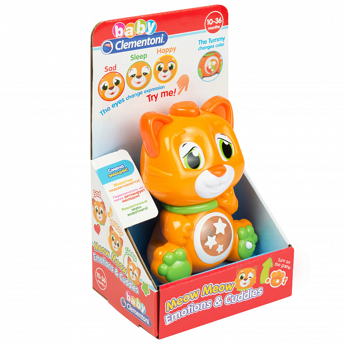 Клементони 35391 Игрушка Кошечка со сменой эмоций  TM Clementoni - Нижний Новгород 