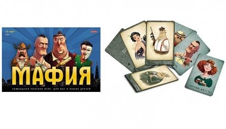 Игра И-2913 "Мафия. Синий фон"  TM Carpe Diem Рыжий Кот - Елабуга 
