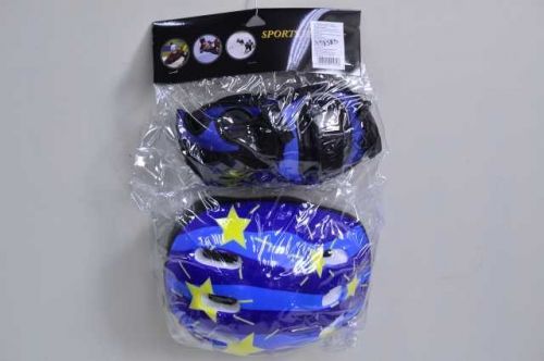 Защита 102532 для катания М на роликах + шлем защитный в пакете 454583 - Саранск 