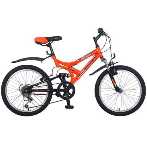 Велосипед 20 детский ST20047-GR оранжевый с черным ТМ MUSTANG - Екатеринбург 