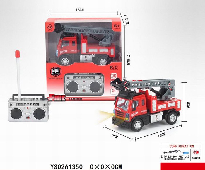 А/м 6160S3 Пожарная машина на радиоуправлении в коробке - Оренбург 