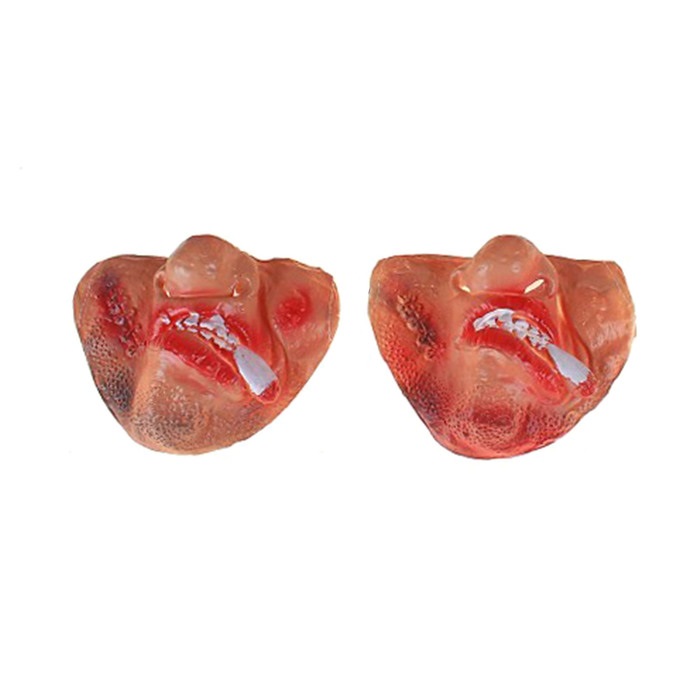 Полумаска 319999 Резные зубы латекс - Оренбург 