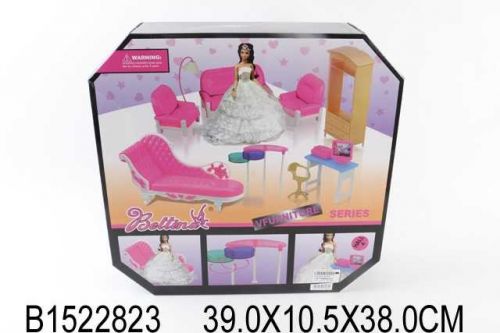 Мебель 66859 для кукол в коробке - Чебоксары 
