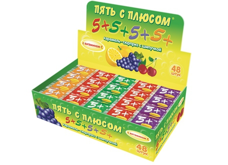 ЭВРИКА Карамель леденцовая с витамином С РТ-1-2 5+ 18гр