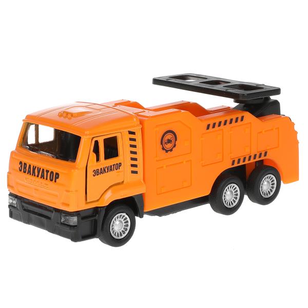 Модель Kamaz 65201 Эвакуатор SB-20-02-WB 12см подв.детали инерция ТМ Технопарк - Елабуга 