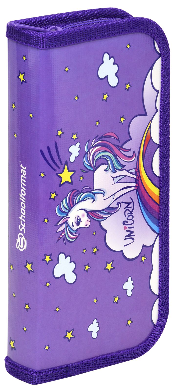 Пенал 1 секция ПКС-ЛЮН Little Unicorn 190*90мм Schoolformat - Бугульма 