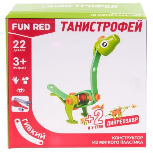 Конструктор гибкий "Танистрофей Fun Red" 22 детали FRCF003 - Бугульма 