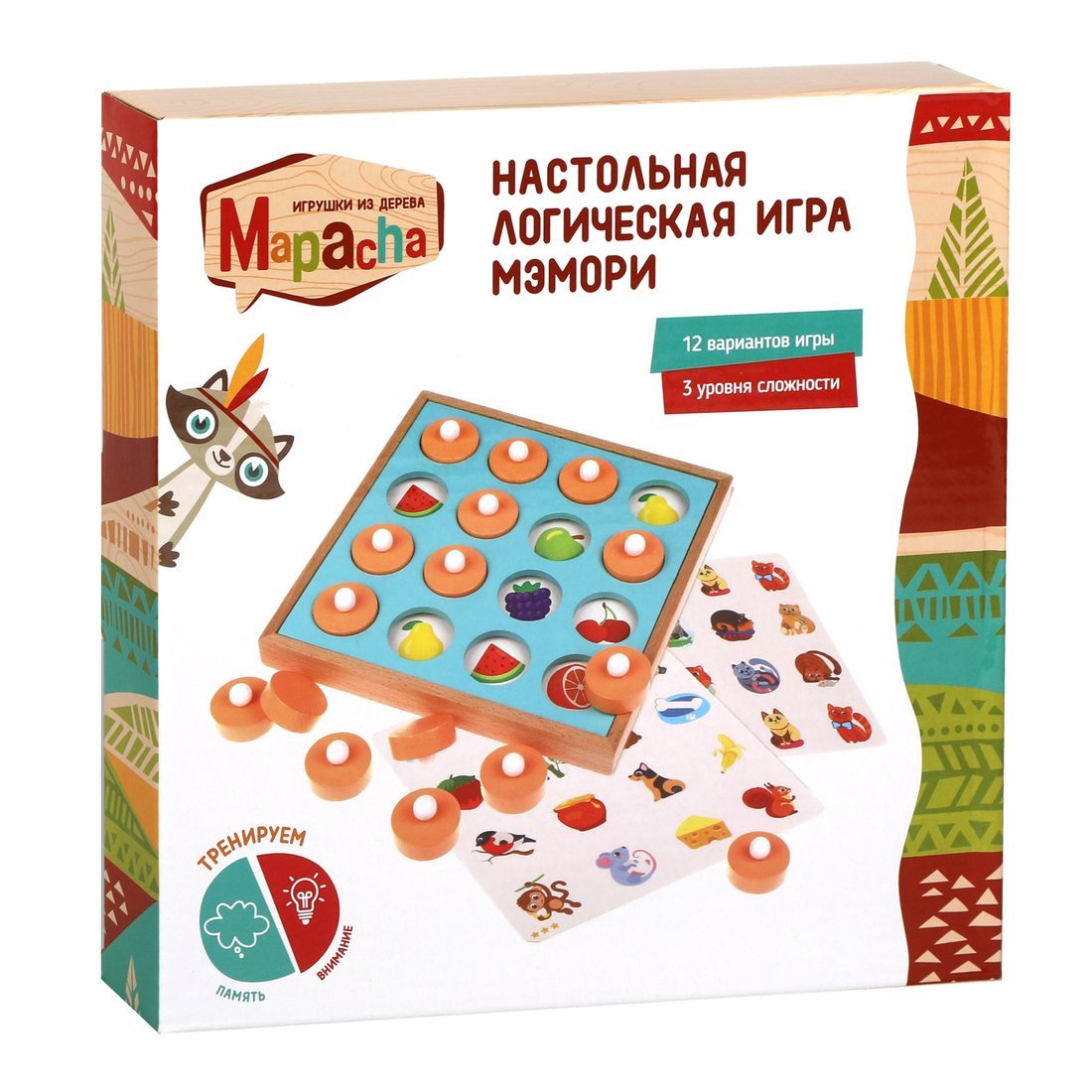 Игра 76844 Мэмори на тренировку памяти Mapacha - Санкт-Петербург 
