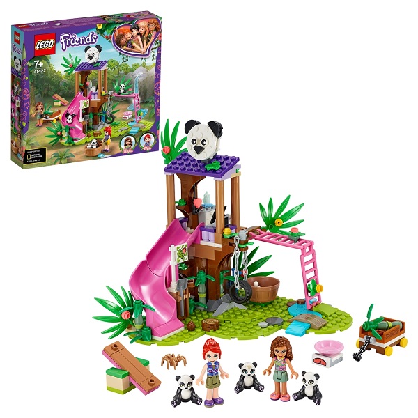 LEGO Friends 41422 Конструктор ЛЕГО Подружки Джунгли: домик для панд на дереве - Саратов 