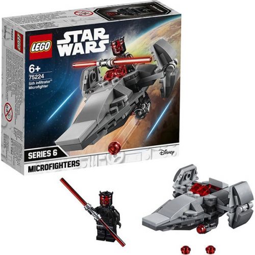 LEGO STAR WARS Микрофайтеры: Корабль-лазутчик ситхов 75224 - Уфа 