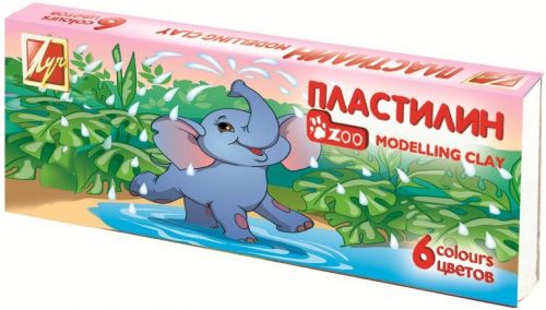 Пластилин 6цв зоо Луч 19C1271-08 - Бугульма 