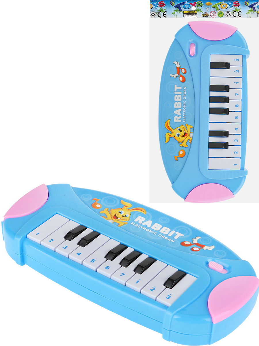 Пианино 2062695 Кролик на батарейках в пакете Рыжий кот - Елабуга 