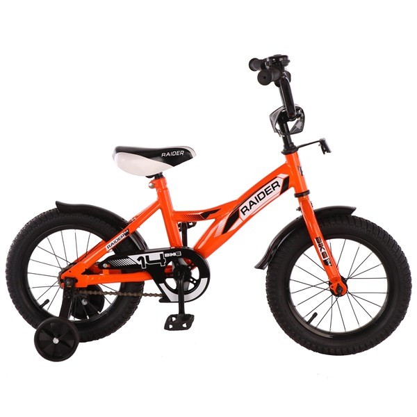 Велосипед 14 ST14058-GW оранжево-черный Raider - Орск 