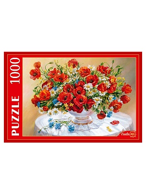 Пазл 1000эл Маки РУКП1000-2024 Ppuzle Рыжий кот - Москва 