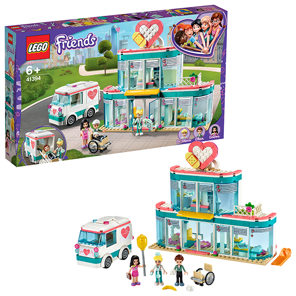 LEGO Friends 41394 Конструктор ЛЕГО Подружки Городская больница Хартлейк - Омск 