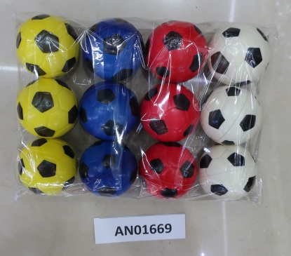 Мяч AN01669 мягкий 6,3см Футбол ППУ - Ульяновск 