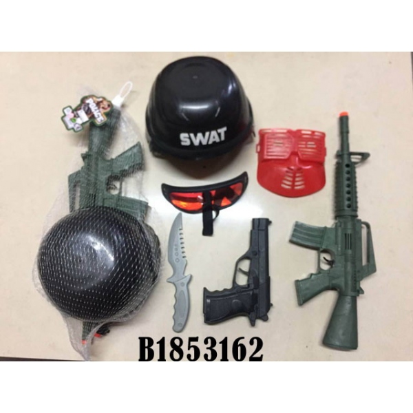 Набор оружия B1853162 с очками и каской с аксессуарами в сетке 280249 - Йошкар-Ола 
