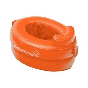 Надувной дорожный горшок PP-3102R оранжевый PocketPotty - Набережные Челны 