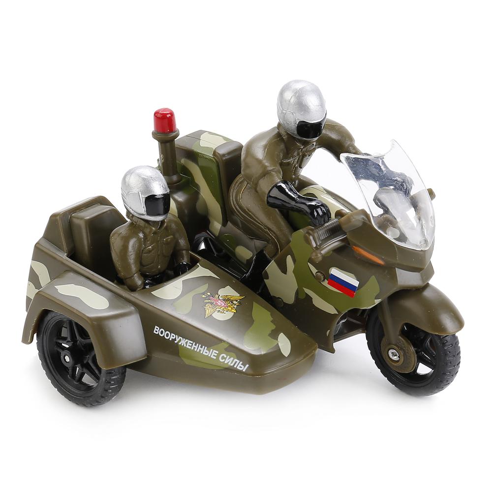 Мотоцикл SB-16-48WB с коляской и фигуркой металл ТМ Технопарк - Магнитогорск 