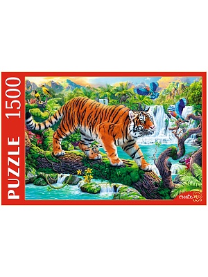 Пазл 1500эл Тигр на дереве ФП1500-0681 Рыжий кот - Ульяновск 